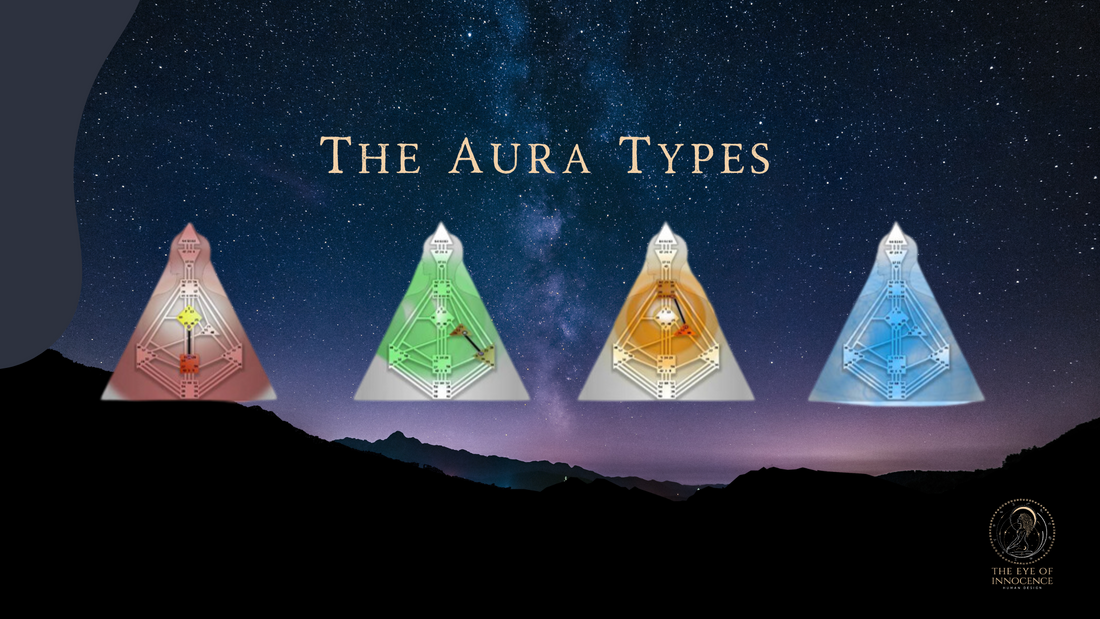 The Aura Types - Human Design - Manifestor - Generator - Projector - Reflector